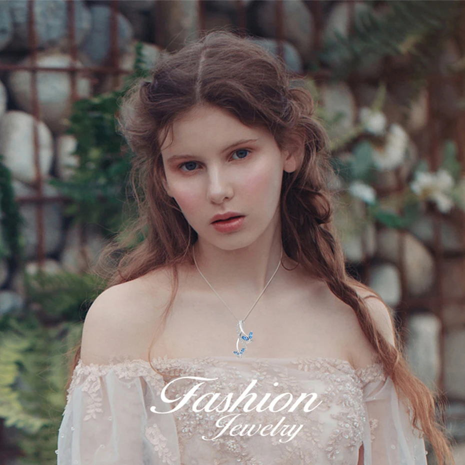 Ювелирные изделия YFN из стерлингового серебра 925 пробы серебряное ожерелье с