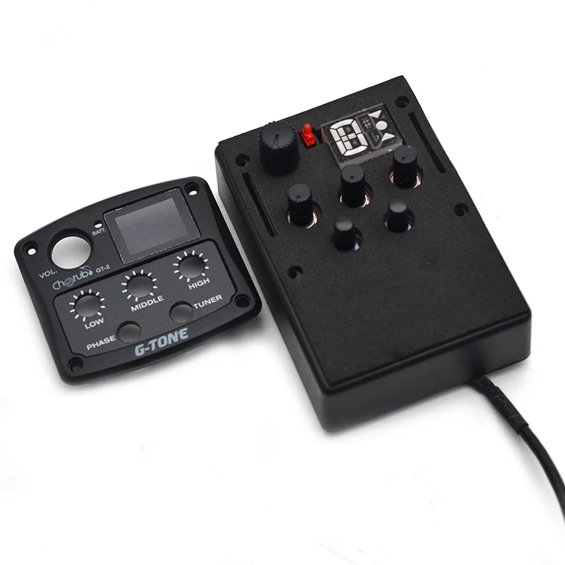 Херувим GT 2 гитара с эквалайзером предусилитель пьезо Палочки вверх EQ Системы