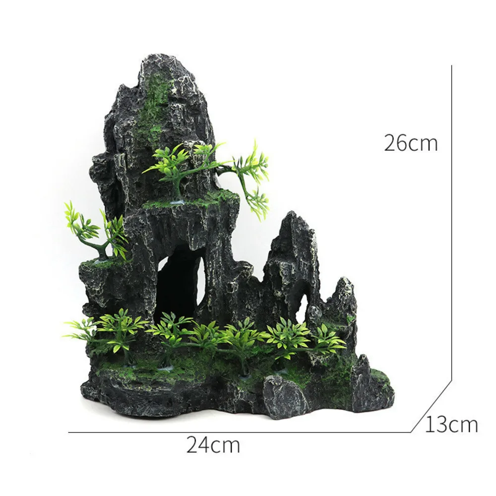 Украшение для аквариума искусственный камень украшения ландшафта Aquascape домашний