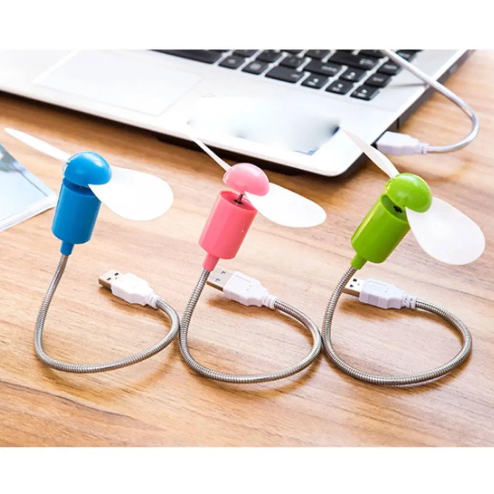 Портативный размер USB Гибкий кондиционер охлаждающий вентилятор летний для