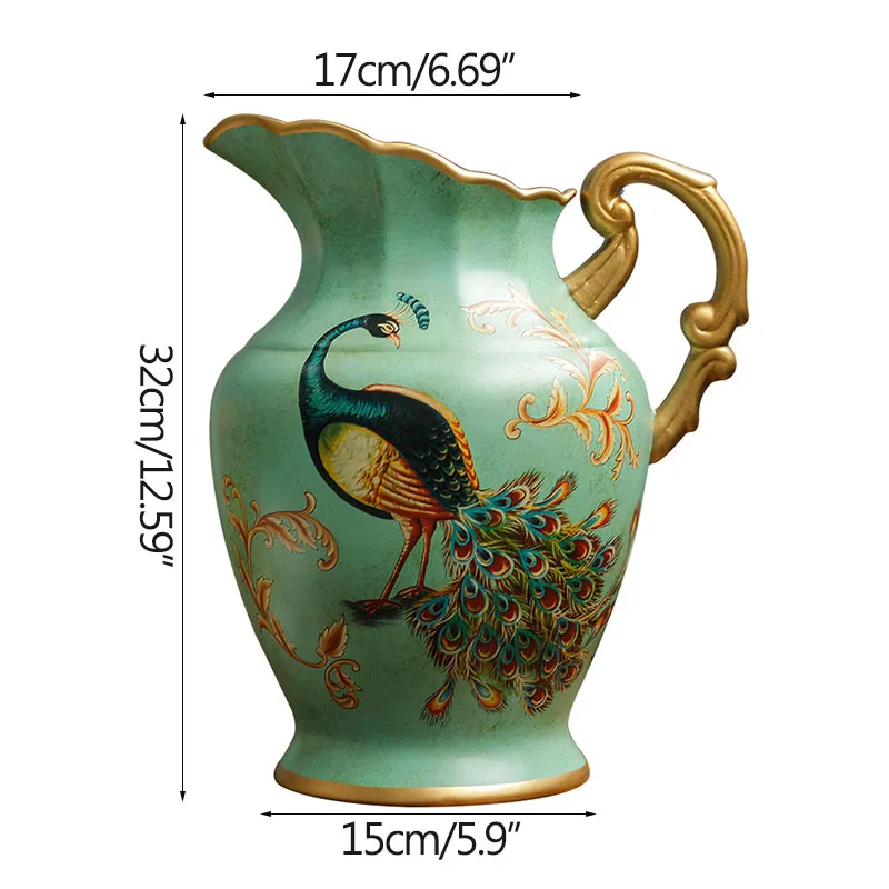 

Retro Milk Pot Shape Ceramic Flower Vase Home Decoration Modern Art Flower Vase Plant Holder Desk Hydroponics Device Room Decor