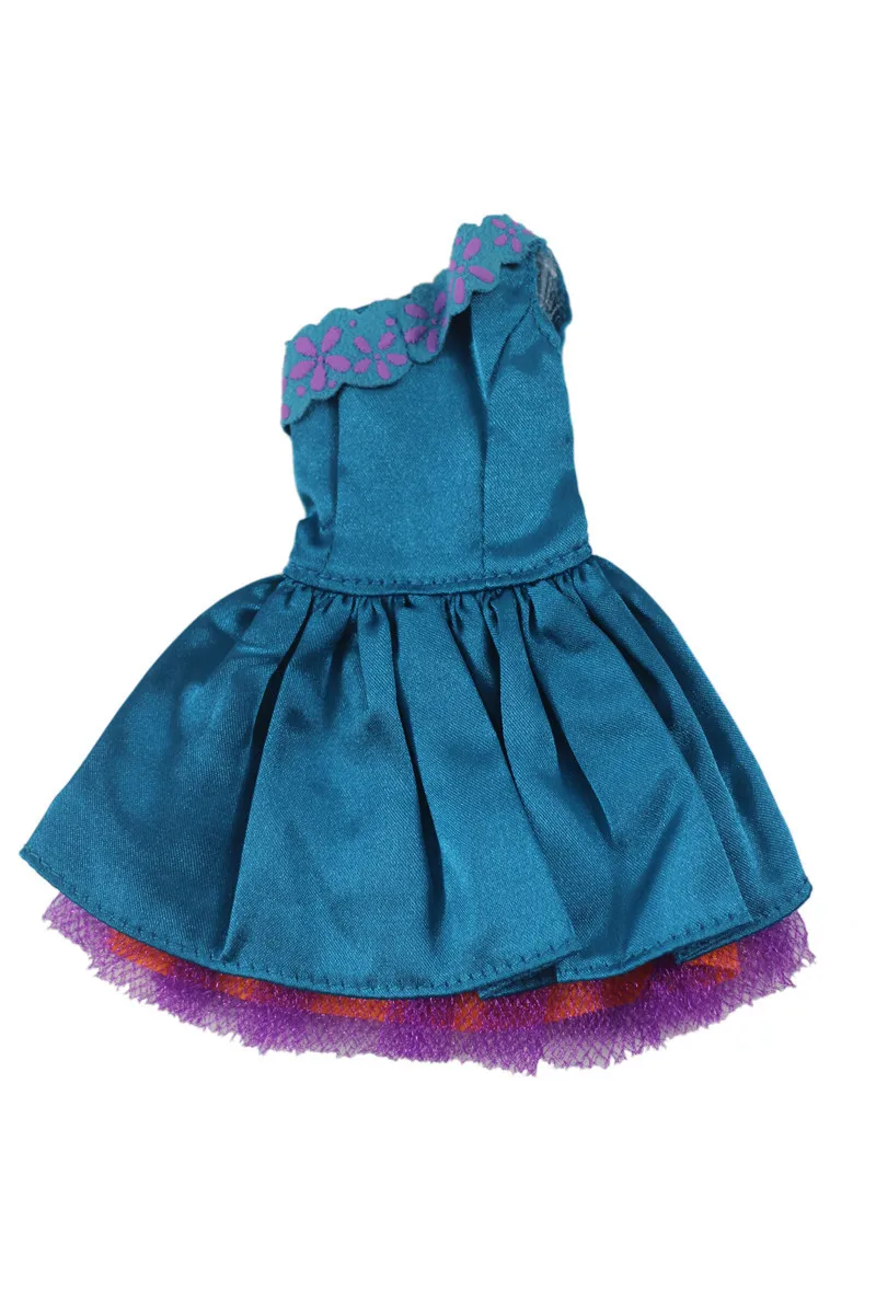 

2021 New Blue Skirt Dress Outfit Suit Sets for Barbie BJD FR SD Doll Clothes Role Play Accessories Toys for Girl