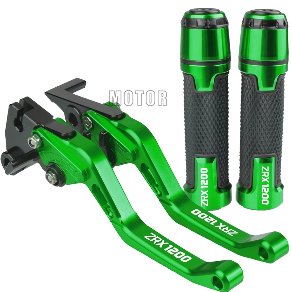 Короткие рычаги тормоза и сцепления для мотоциклов KAWASAKI ZRX1200 ZRX 1200 1999 2000 2001 2002 2003