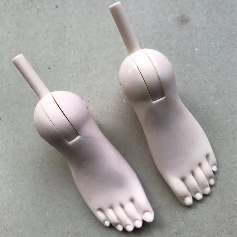 1/3 BJD Doll Replacements Hands Feet Big Doll Accessories White Skin Doll Parts 4 Style Hands Shape DIY Doll Dressing Parts images - 6