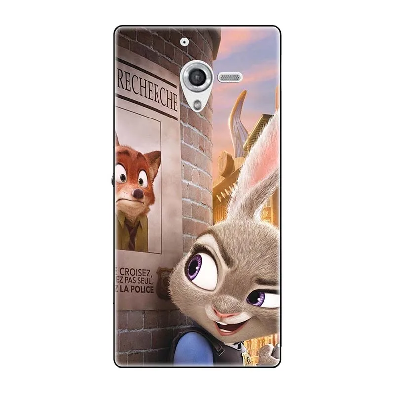 A183 Телефонные чехлы для sony Xperia ZL непосредственный сбыт из L35H C6502 C6503 C6506 5," чехол с принтом(розы); волк милый чехол-крышка с узорами чехол для телефона чехол Fundas Para - Цвет: A183