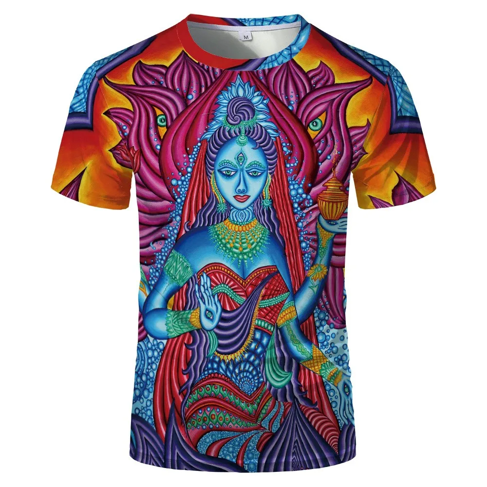 

Hot Selling Skull T-shirt Men 3D Printing Skull Print T-shirt Breathable Streetwear Round Neck T-shirt Xxs-6xl
