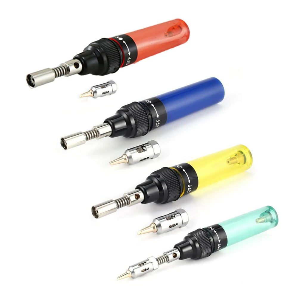 

Gas Gun Welding Pen Soldering Pen Burner Butane Gas Cordless Blow Torch Solder Iron Hot Air Gun Welding Equipment