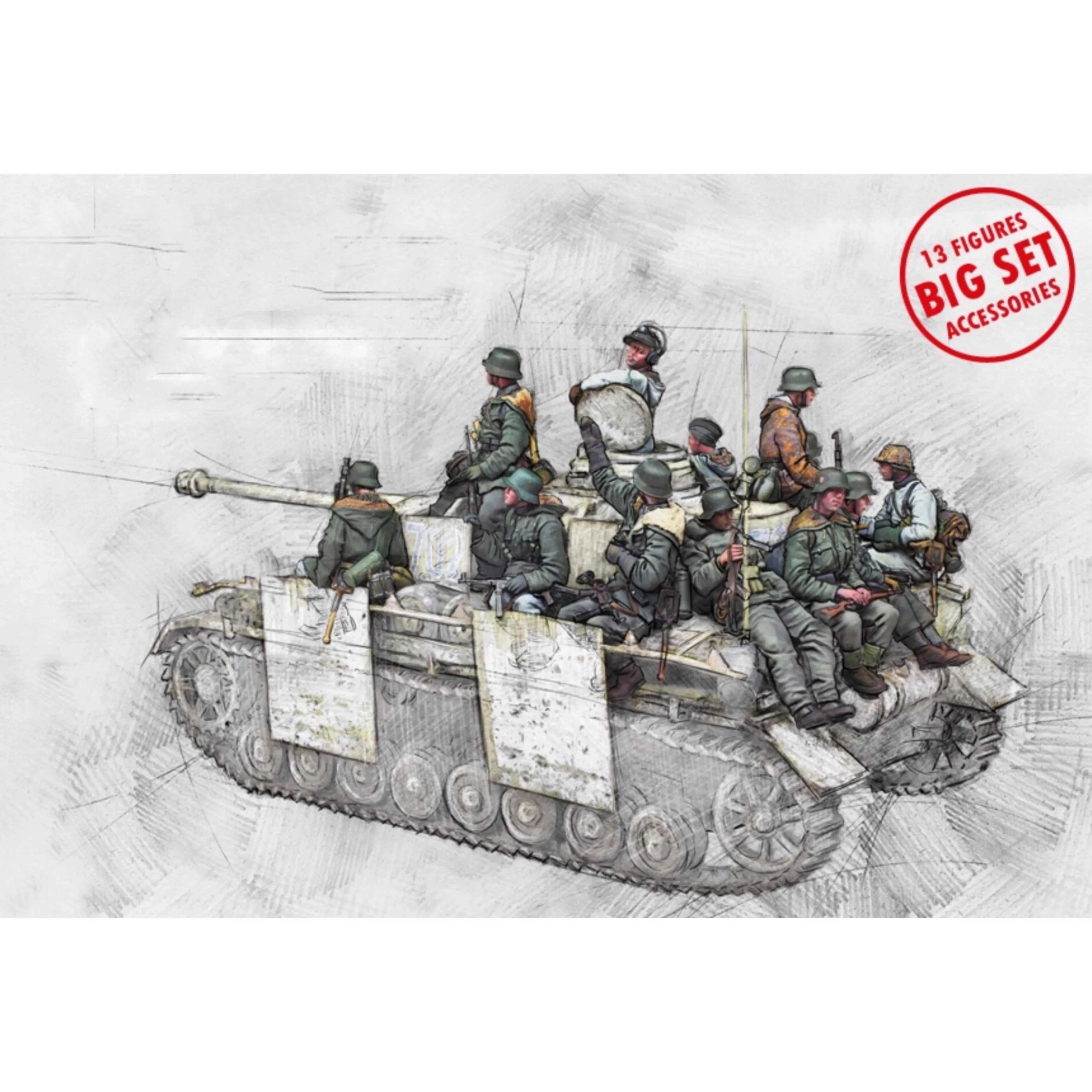 

1/35 Resin Model Figure GK， Unassembled and unpainted kit