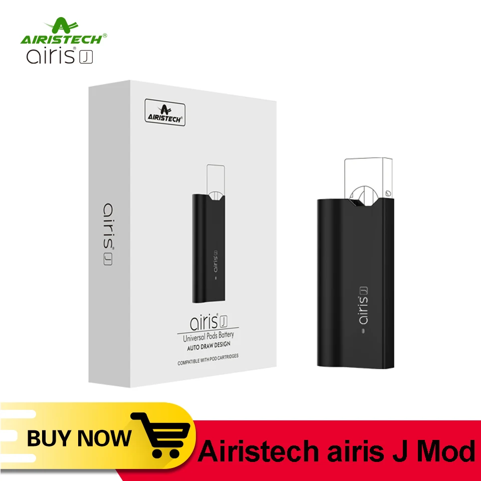 Оригинальный Airistech J Vape Pod испаритель для Нико соль стручок мод Системы JC01