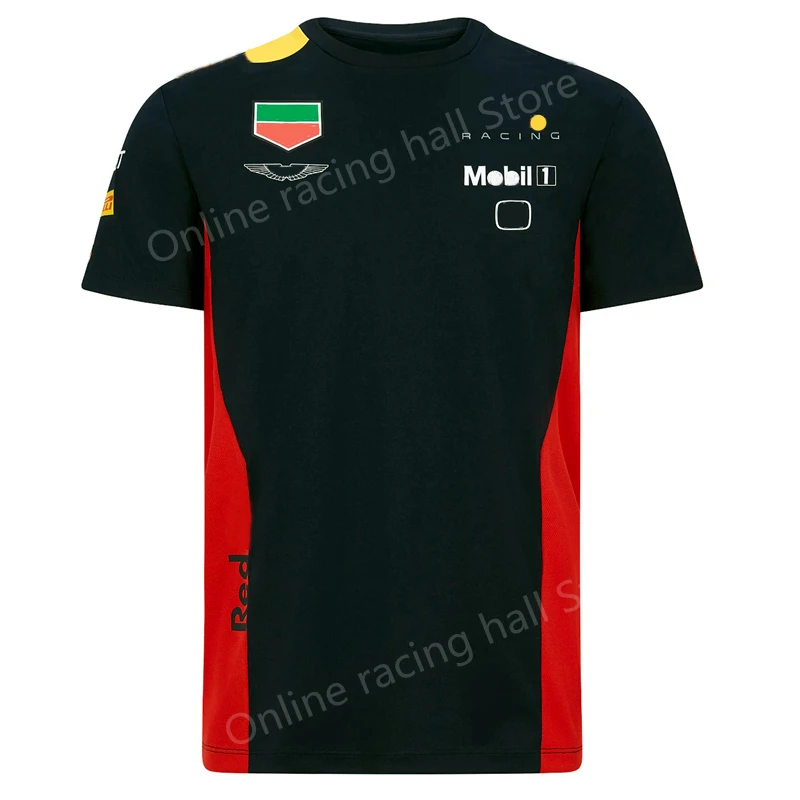 

Новинка рубашка для мотоцикла F1 летняя рубашка 2021 Официальный сайт горячая Распродажа футболка для мотоцикла Быстросохнущий гоночный кост...