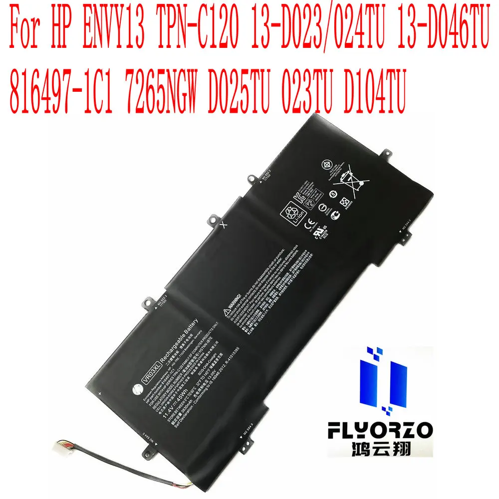 

Подлинная батарея для ноутбука VR03XL для HP Envy 13-D 13-D000 13-d040wm 13-d006la 13-d010nr 13-d099nr 13-d050sa 13-d016tu ноутбук
