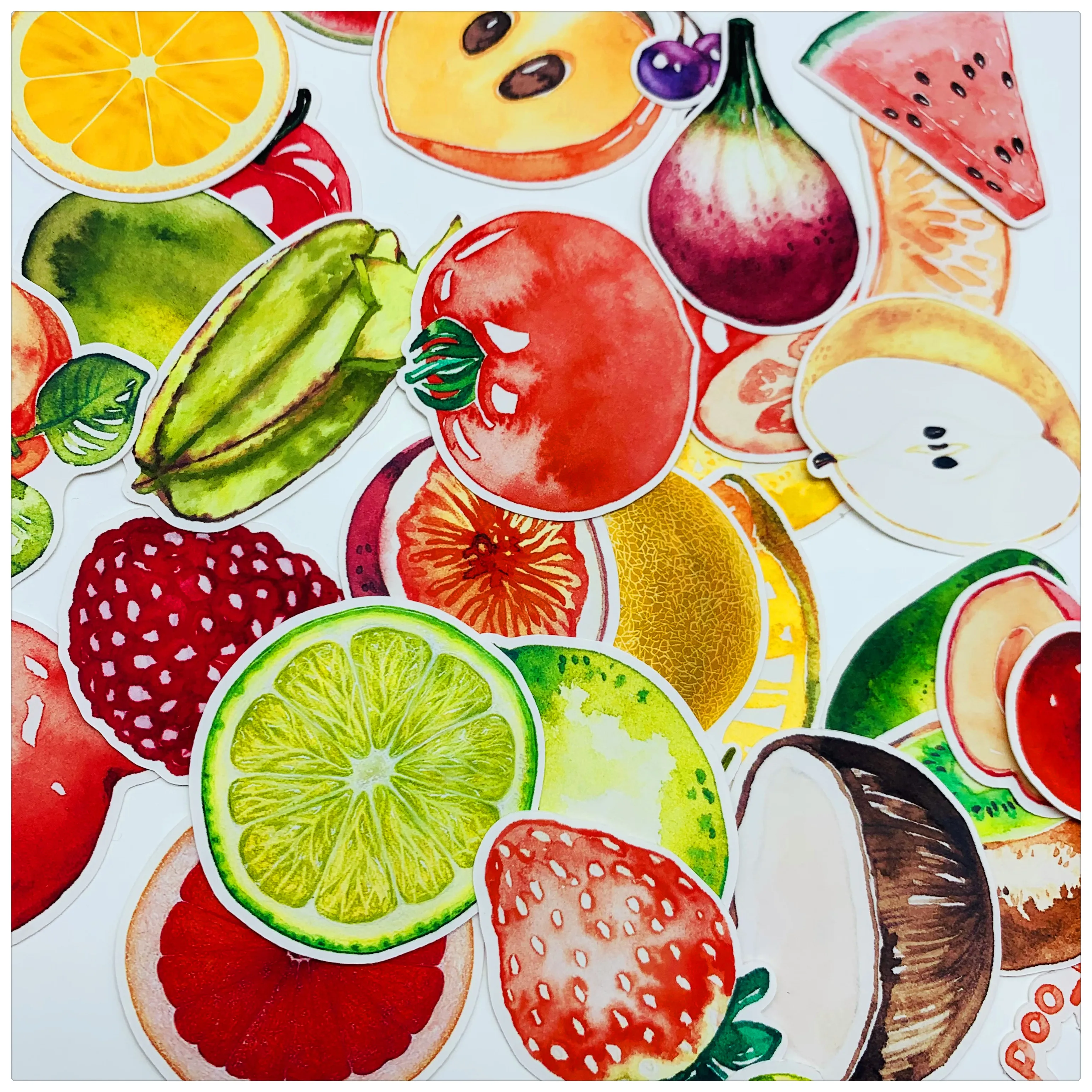 

3D Fruits Stickers Travel Bullet Journal DIY Card Scrapbooking Craft Diary Album Photo Decorative