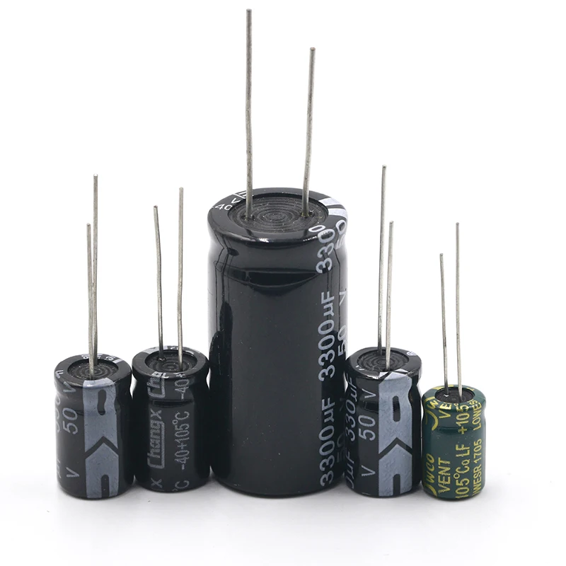 

5pcs 250V Aluminum Electrolytic Capacitor 1UF 2.2UF 3.3UF 4.7UF 10UF 22UF 33UF 47UF 100UF 220UF 330UF