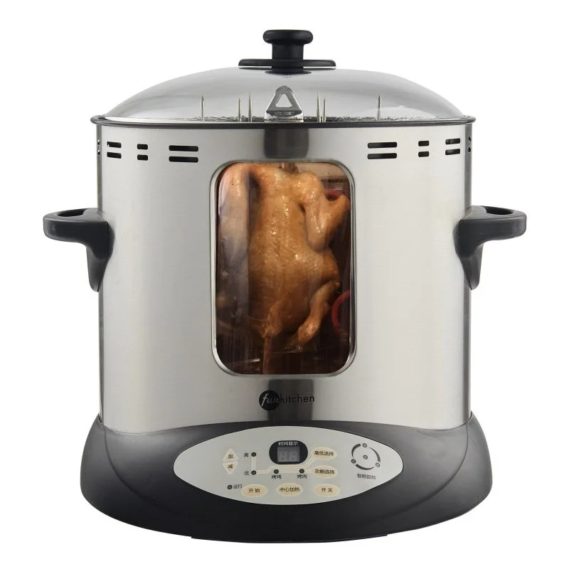 Household Chicken Electrical Grill Vertical BBQ Grill Roast Commercial Barbecue Machine Chicken Grilling Stove Equipment T-01