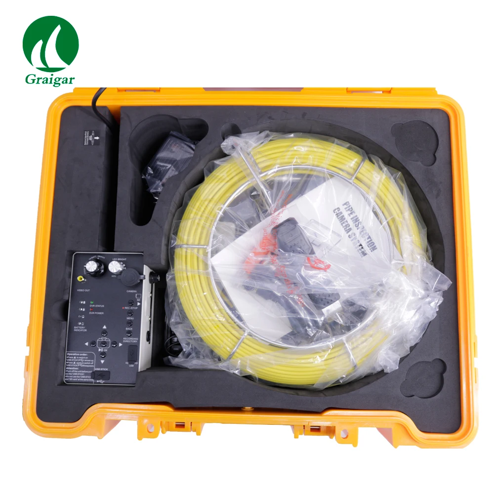 

Top Quality 710DNLK Deep Well Inspection Camera with 512 Transmitter and Keyboard, DVR
