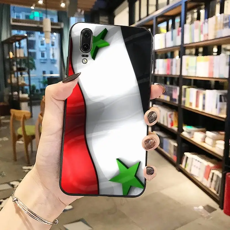

Syria Flag fashion design patternhigh quality Phone Case shell For Huawei honor Mate P 10 20 30 40 Pro 10i 9 10 20 8 x Lite