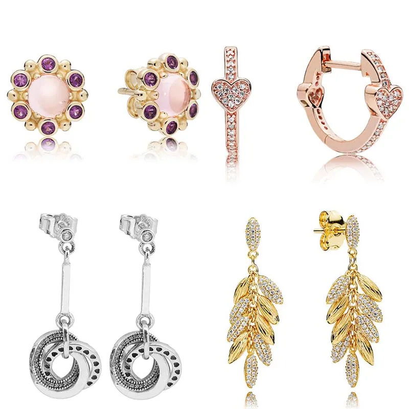 Женские серьги-кольца из серебра 925 пробы | Украшения и аксессуары