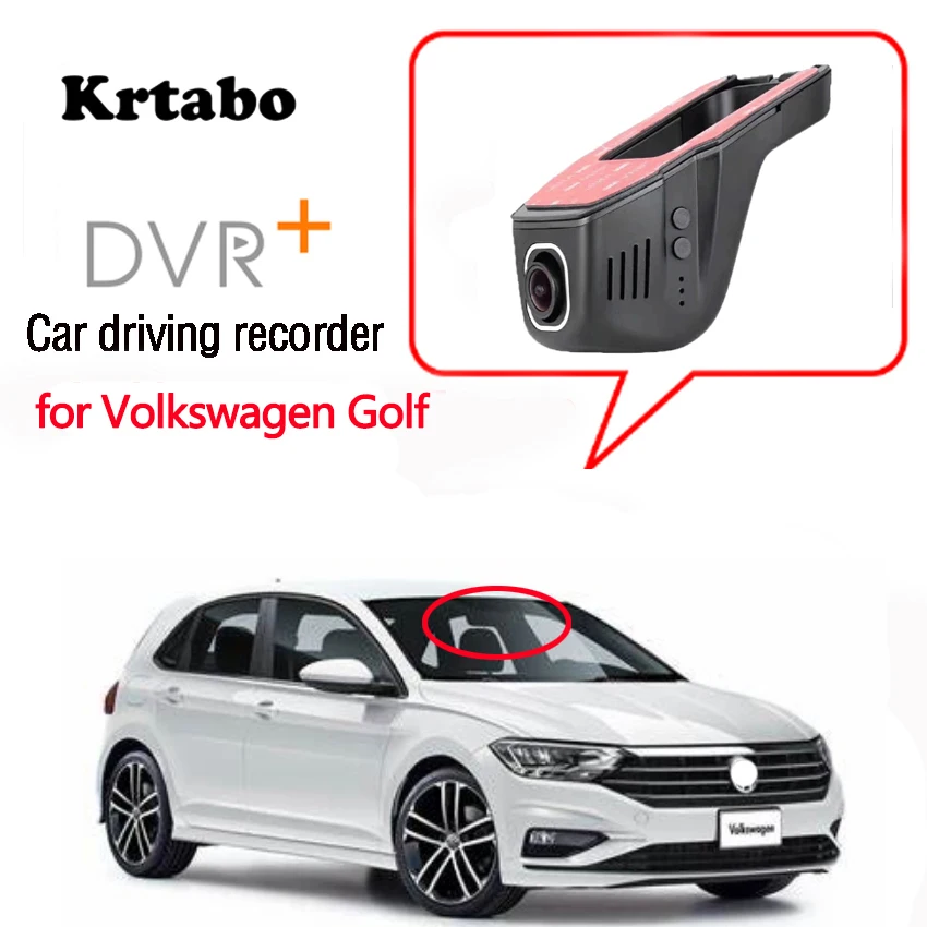Автомобильный видеорегистратор для Volkswagen Golf POLO 2008-2020 вождения миниатюрное