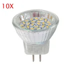 10X Светодиодный точечный светильник MR11 220V 5 Вт 7 Вт светильник с светодиодных ламп Стекло тела точечный светильник лампа светодионая лампа светильник Инж