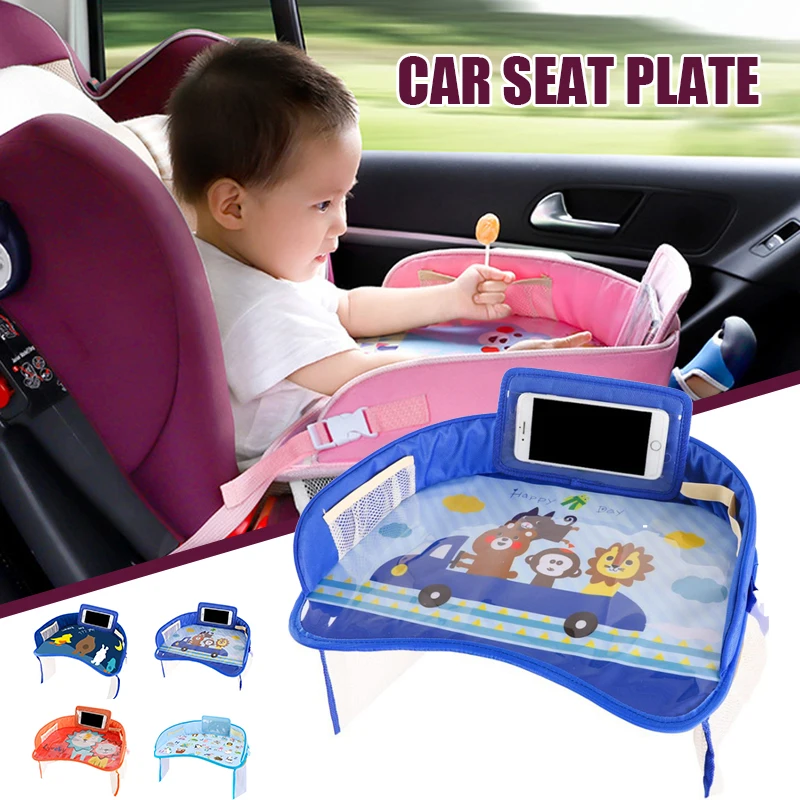 

Автомобильное детское мультяшное безопасное сиденье лоток мультяшный водонепроницаемый держатель для детских игрушек искусственное детс...
