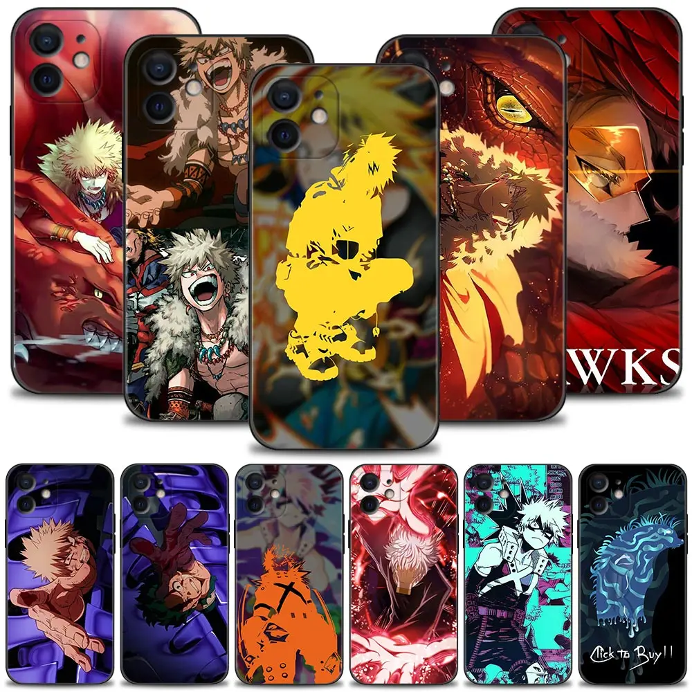 

Dabi Sero Hanta My Hero Academia Case For Apple iPhone 13 12 11 Pro Max 13 12 Mini XS Max XR X 7 8 Plus 6 6S Cover Shell Funda