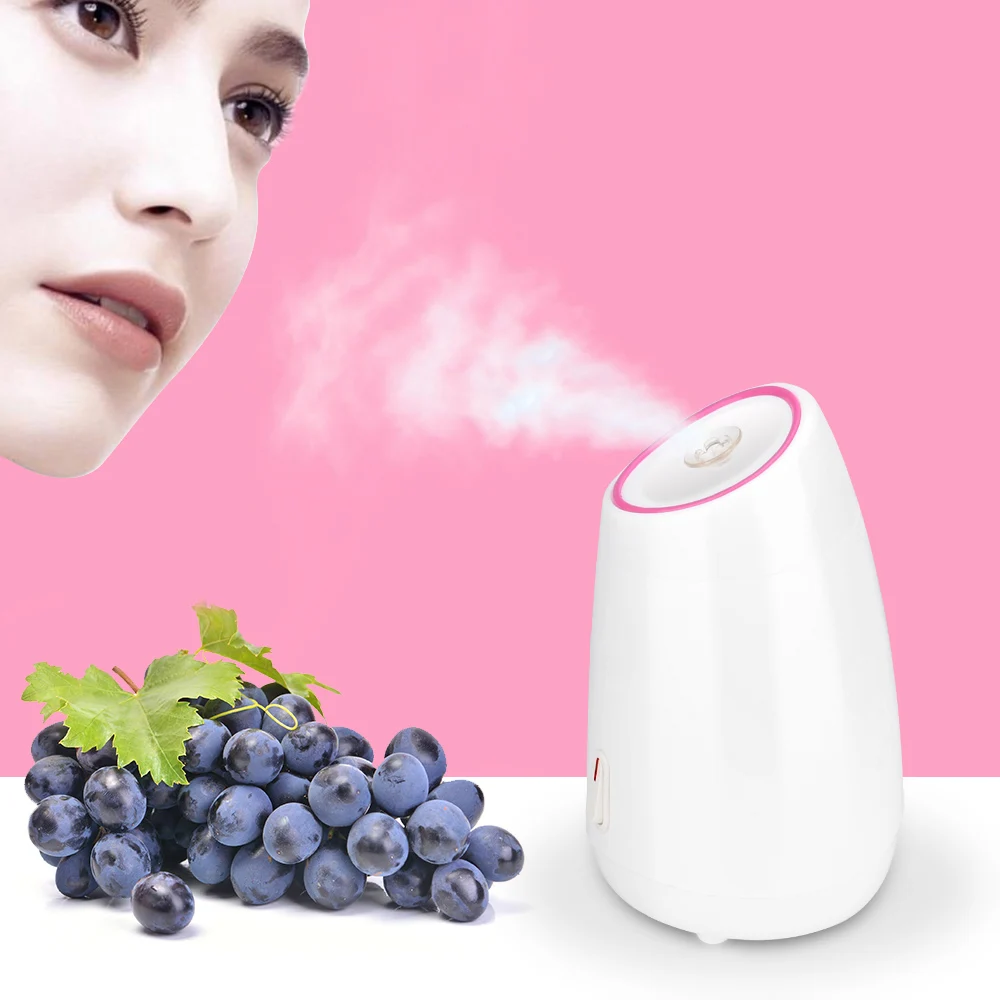 

Facial Steamer Nano Ionic Mist Face Humidifier Sauna Beauty Machine Facial Moisturizing Pore Cleansing DIY Fruit Steam Sprayer