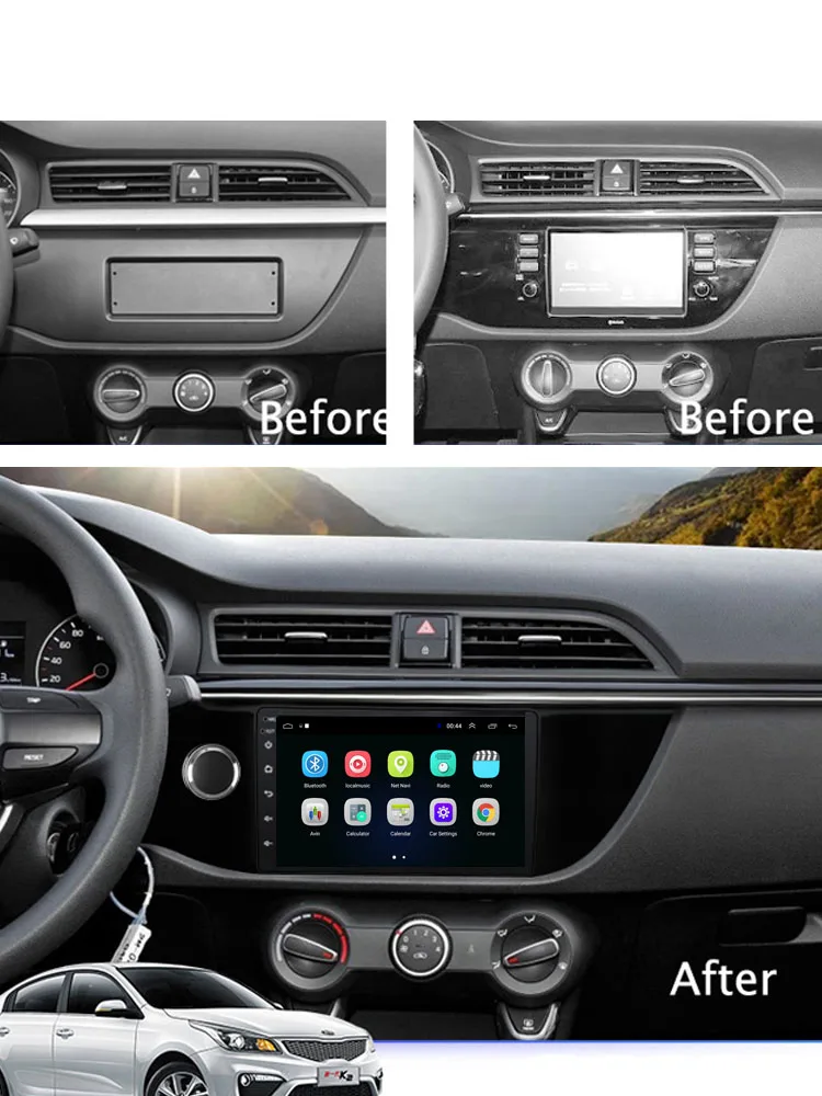 Мультимедийный проигрыватель для KIA k2 2017 2018 2019 Android 8 1 DVD-плеер навигация GPS-радио |