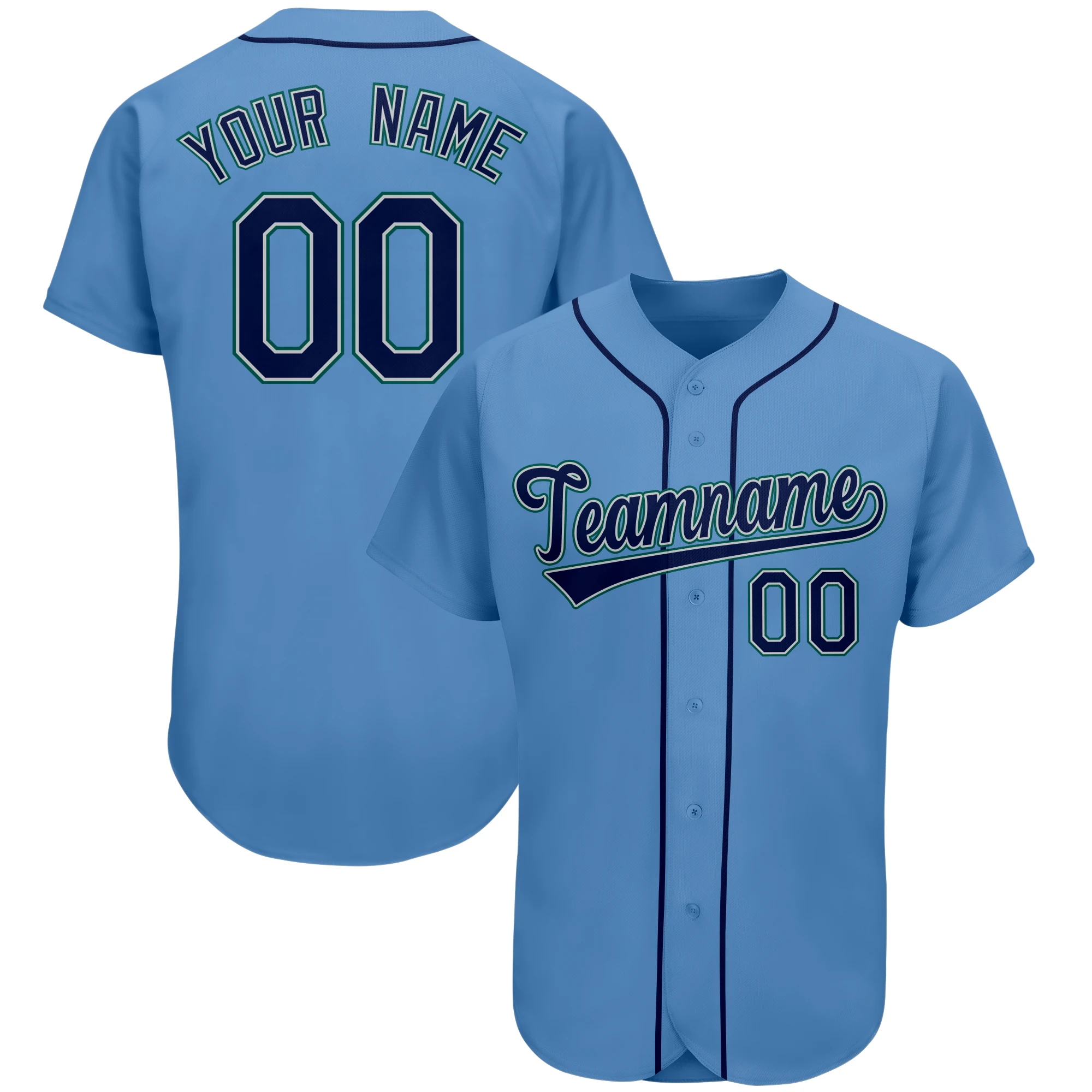 

Custom Baseball Jersey Stitch Team Name/Number Breathable Sleeve Player's sportswear for Men/Lady/Youth Outdoors/Indoor Big size