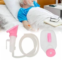 reusable incontinence disability male female urine collector bottle with catheter cleaning brush toilet with connector 1500ml