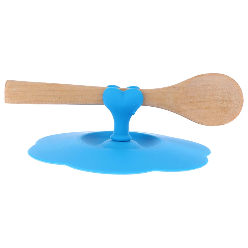 Милая любовь в форме сердца украшает питьевую чашку крышкой FDA силиконовый с