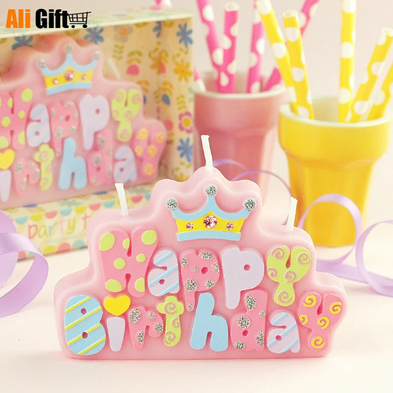 Новинка 2021 г. модное украшение в виде свечи для детвечерние дня рождения|birthday