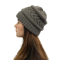 autumn winter womens hats new wool knitting skullcap keep warm windproof protect ears beanies fashion strips girls skullies new