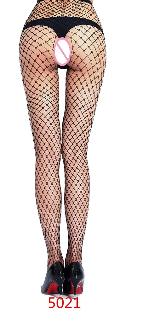 Open-end stockings 3 Сексуальное нижнее белье, сексуальные эротические колготки размера плюс, сетчатые тонкие открытые колготки до и после, Колготки с тремя отверстиями, сетчатые колготки - Цвет: Open-end stockings 3