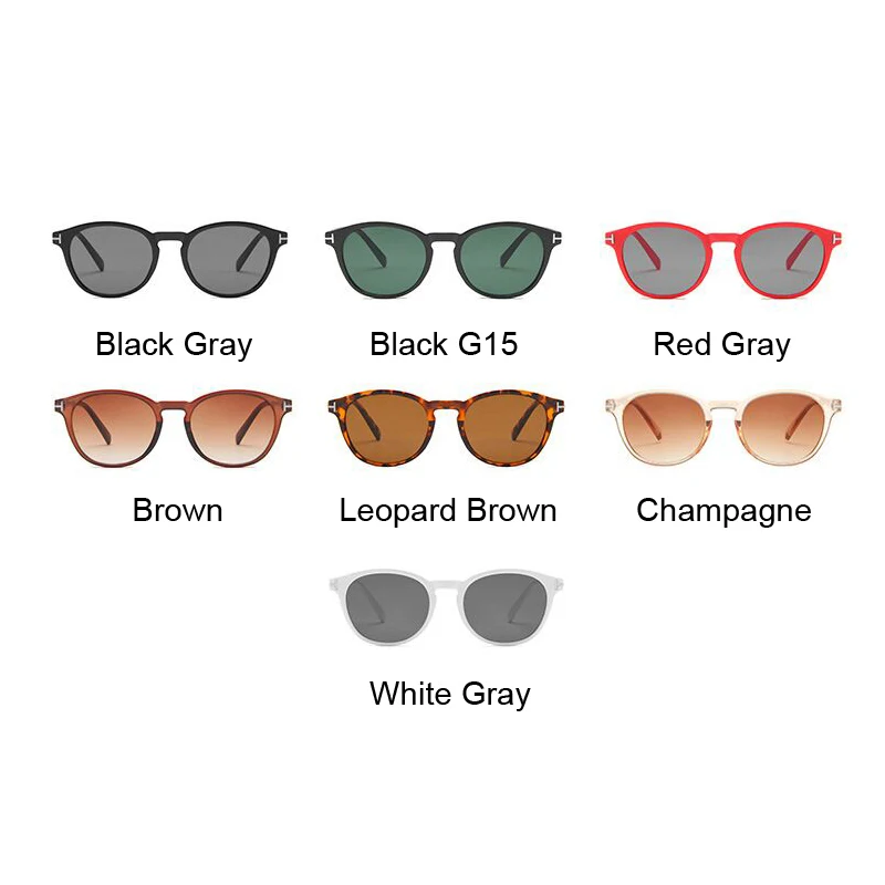 

Classic Vintage Tom Round Sunglasses Men Retro Style Brand Designer Sun Glasses Male Female Fashion Street Tide Unisex Women