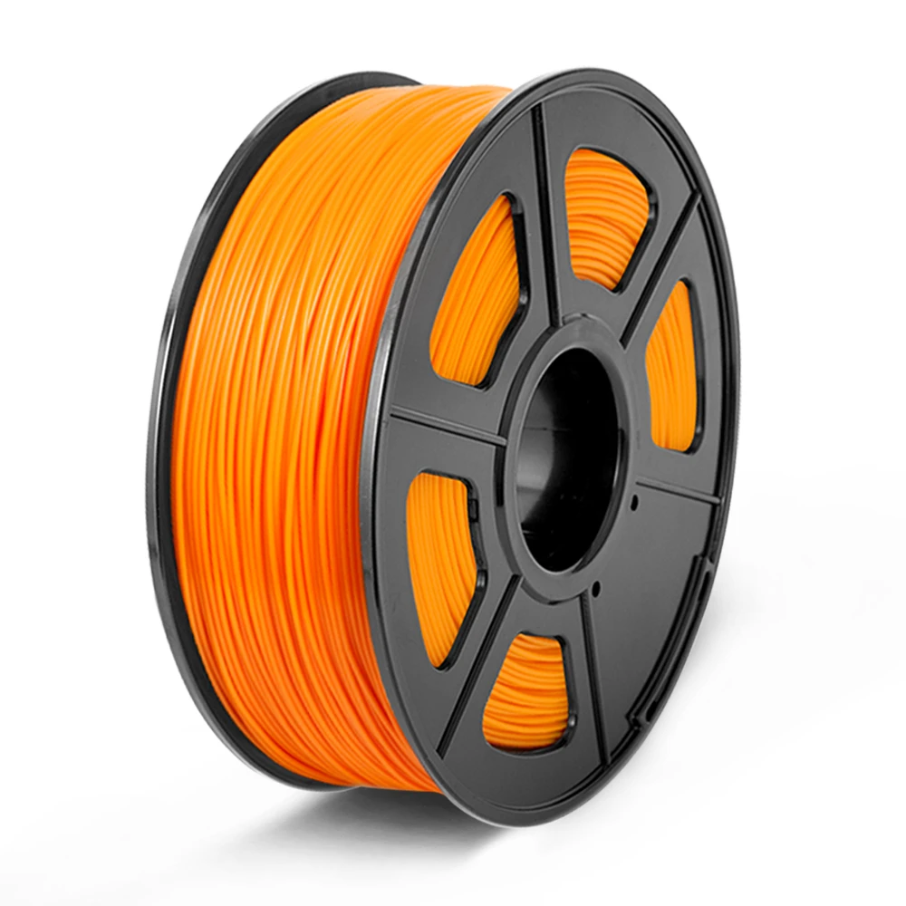 PLA нить EasyThreed для 3D принтера 1 75 мм Филамент с размерами +/ 0 05 кг оранжевый