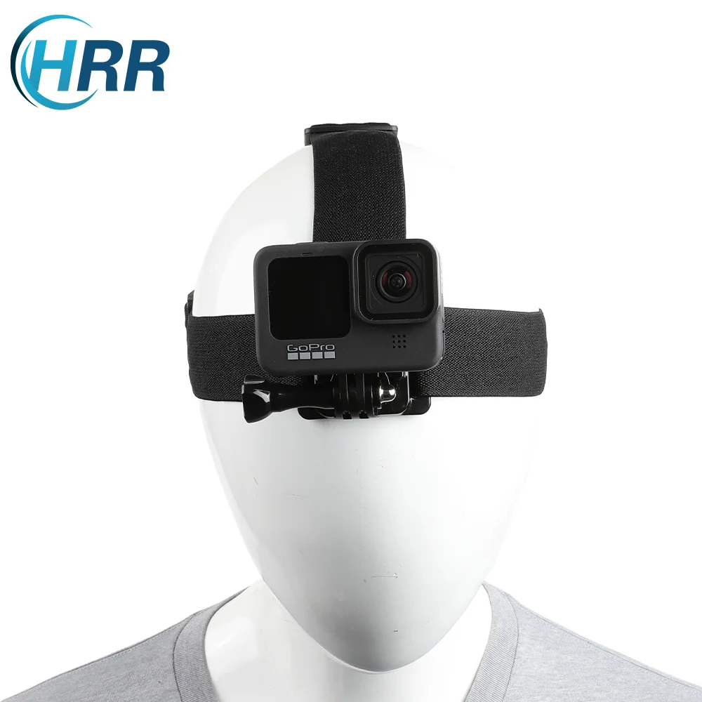 

Head Strap Camera Mount for GoPro Hero 10 9 8 7 6 5 4 Session Max DJI Osmo Action Insta360 One R X X2 EKEN H9 Akaso Pocket 2