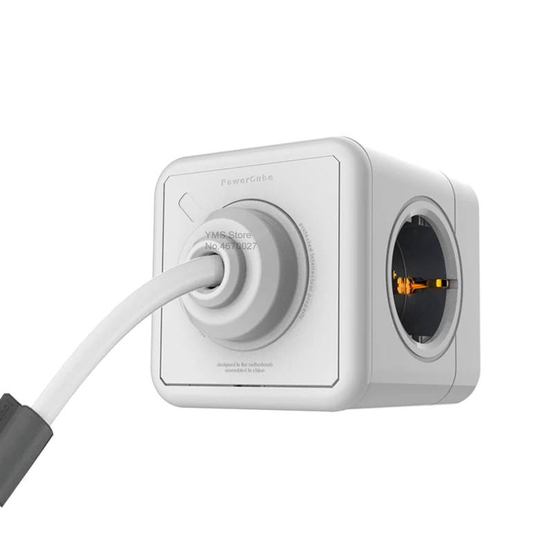 Sopend Power Strip Smart Home cube штепсельная вилка европейского стандарта 2 USB 5 в 3 1 а с