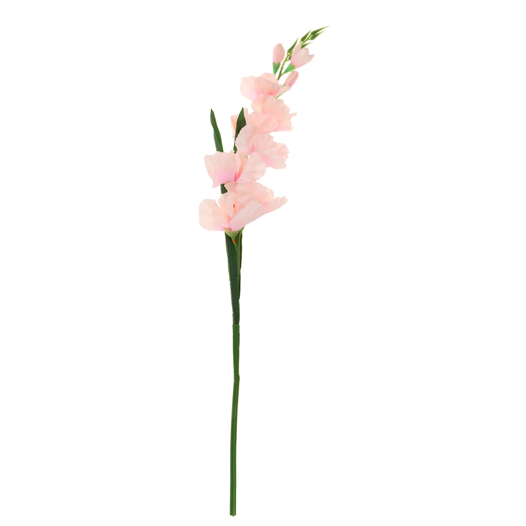

Artificial Plants & Flowers Wedding Flower Gladioli Gladiolus stem 8 Colors