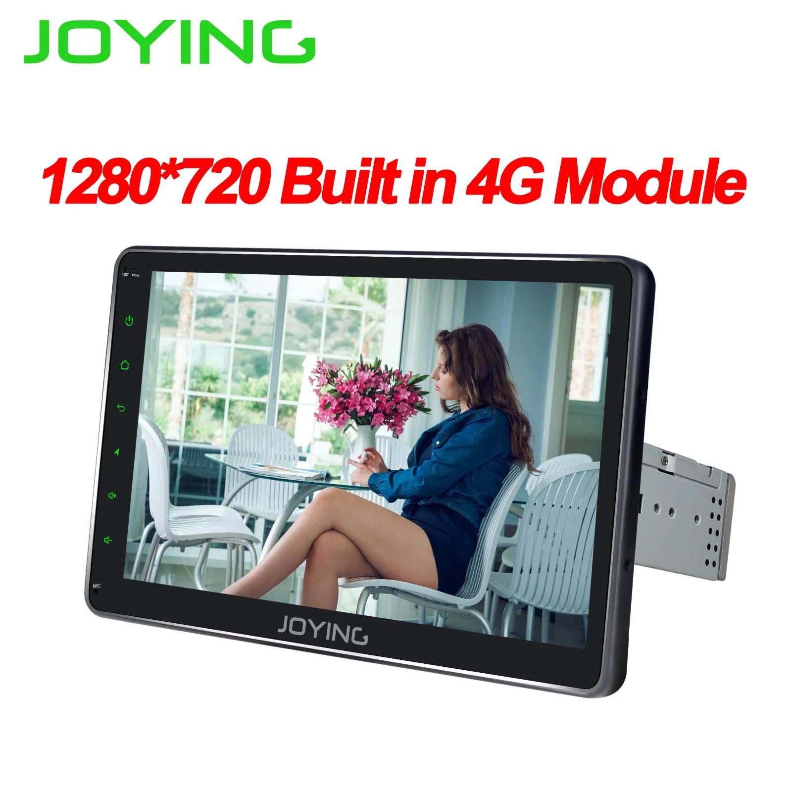JOYING android 8,1 автомобильный радиоприемник с навигацией GPS Видео Стерео 2G Универсальный 1din 1" 8 ядерный 1280*720 мультимедийный плеер без DVD с DSP - Цвет: JY-UOS02N3G-H