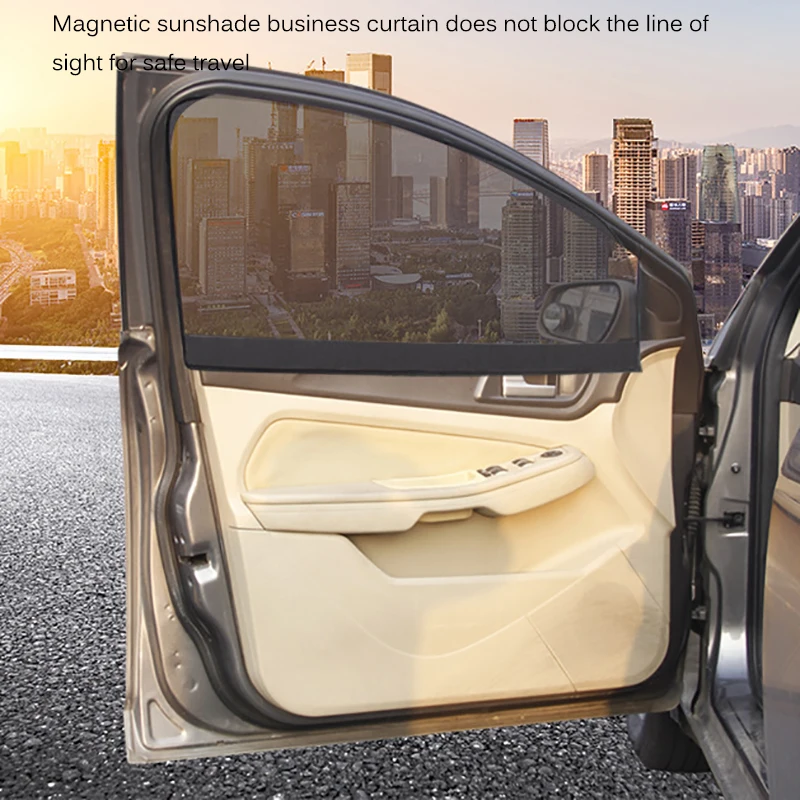 Car Curtain Window Sunshade Side Mesh Sun Visor Summer Protection Film Magnetic Shade UV | Автомобили и мотоциклы