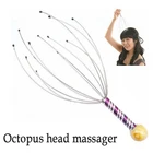 124 шт в форме осьминога массажер для головы с каплевидные бусины гибкие массажные когти головы Стресс расслабиться устройство для Офис SDFA88