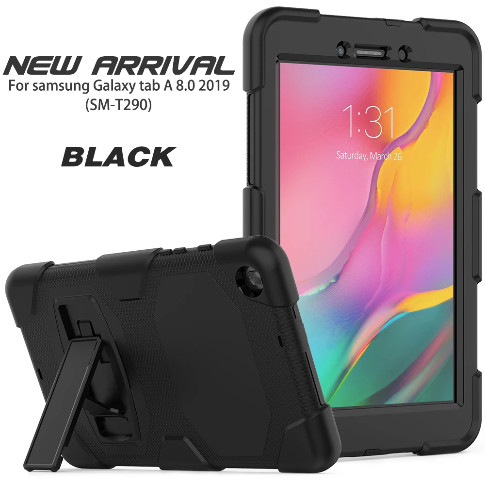 Чехол со встроенной подставкой для samsung galaxy tab a 8 0 t290 t295 2019 чехлы|Чехлы планшетов и