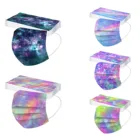 Маска для лица одноразовая трехслойная из нетканого материала, 50 шт.