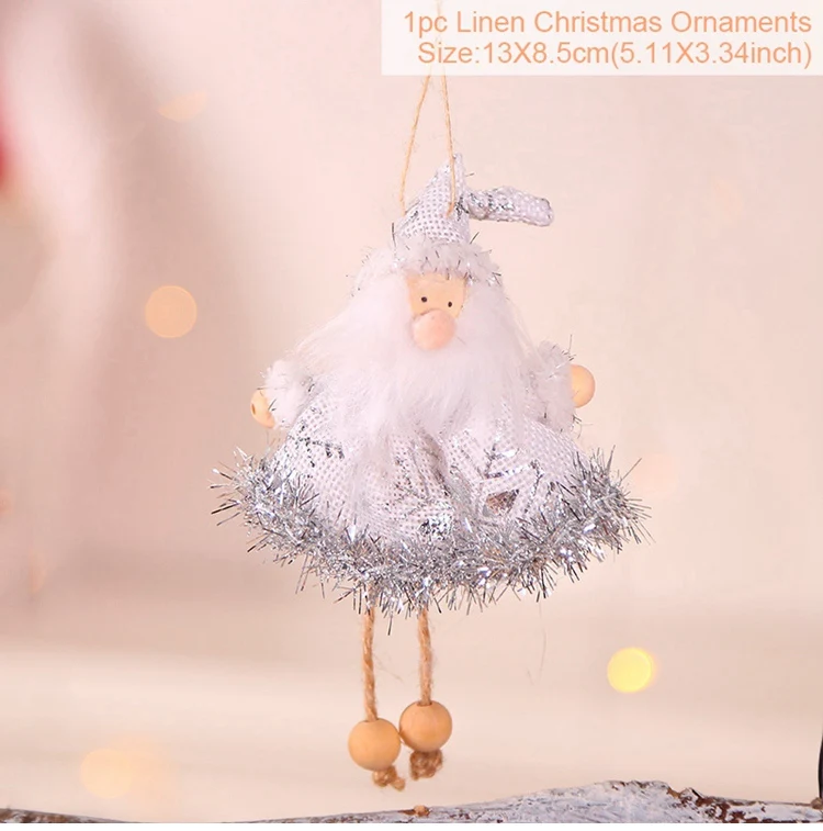 angel doll 04 FENGRISE, Рождественское украшение, Рождественская кукла, украшения,, ангел, кукла, Рождественская елка, подвеска, новогодний, Декор, Рождество - Цвет: angel doll 04