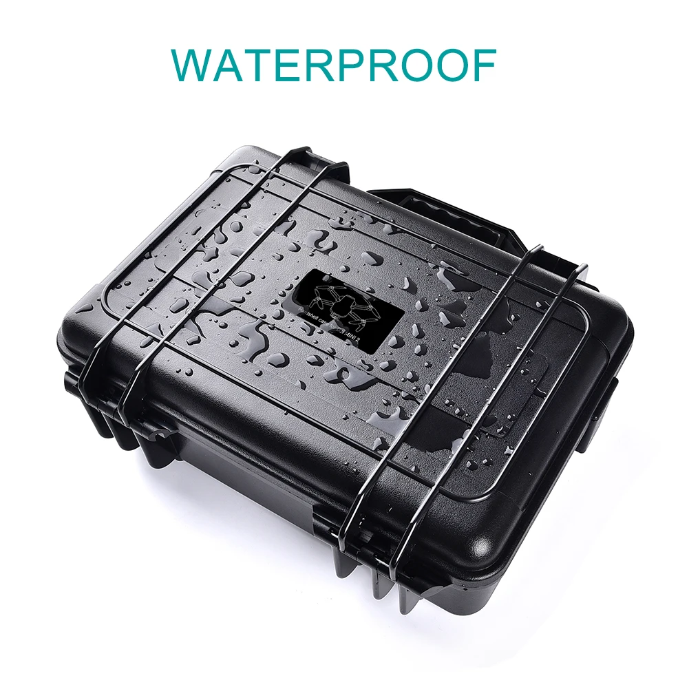 

Sealed Dustproof Carrying Case Remote Controller Large Capacity Outdoor Drone Accessories ABS Waterproof For Mavic Mini 2