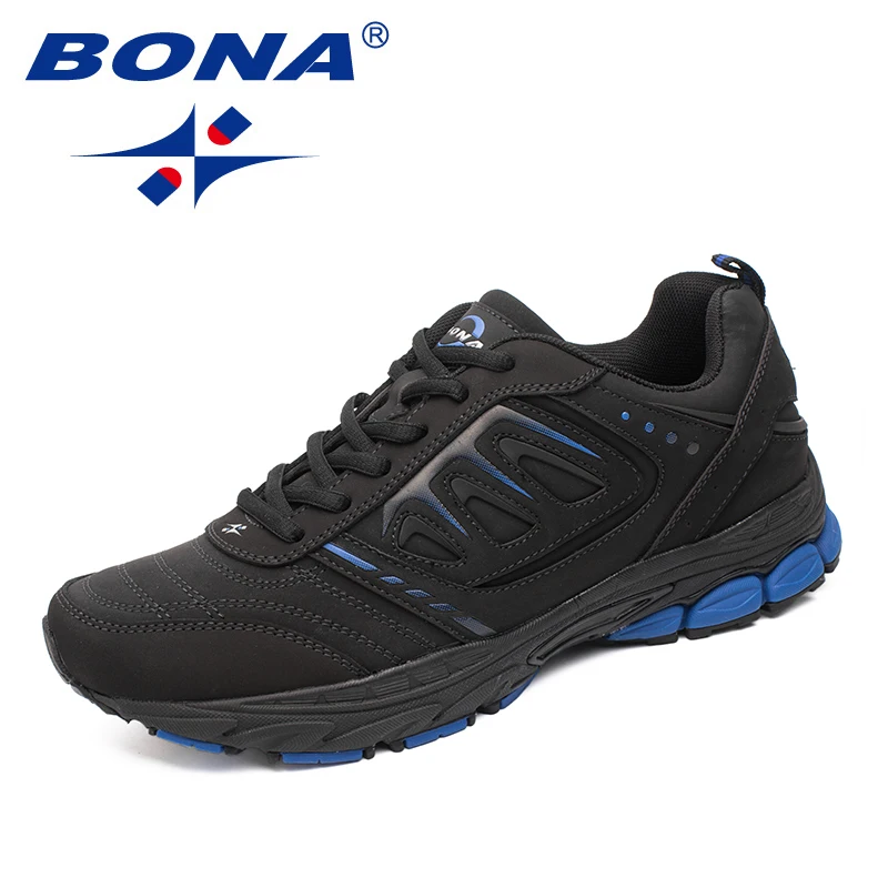 BONA/Новинка; мужские кроссовки для бега; zapatos de hombre; спортивная обувь; Удобный светильник; кроссовки