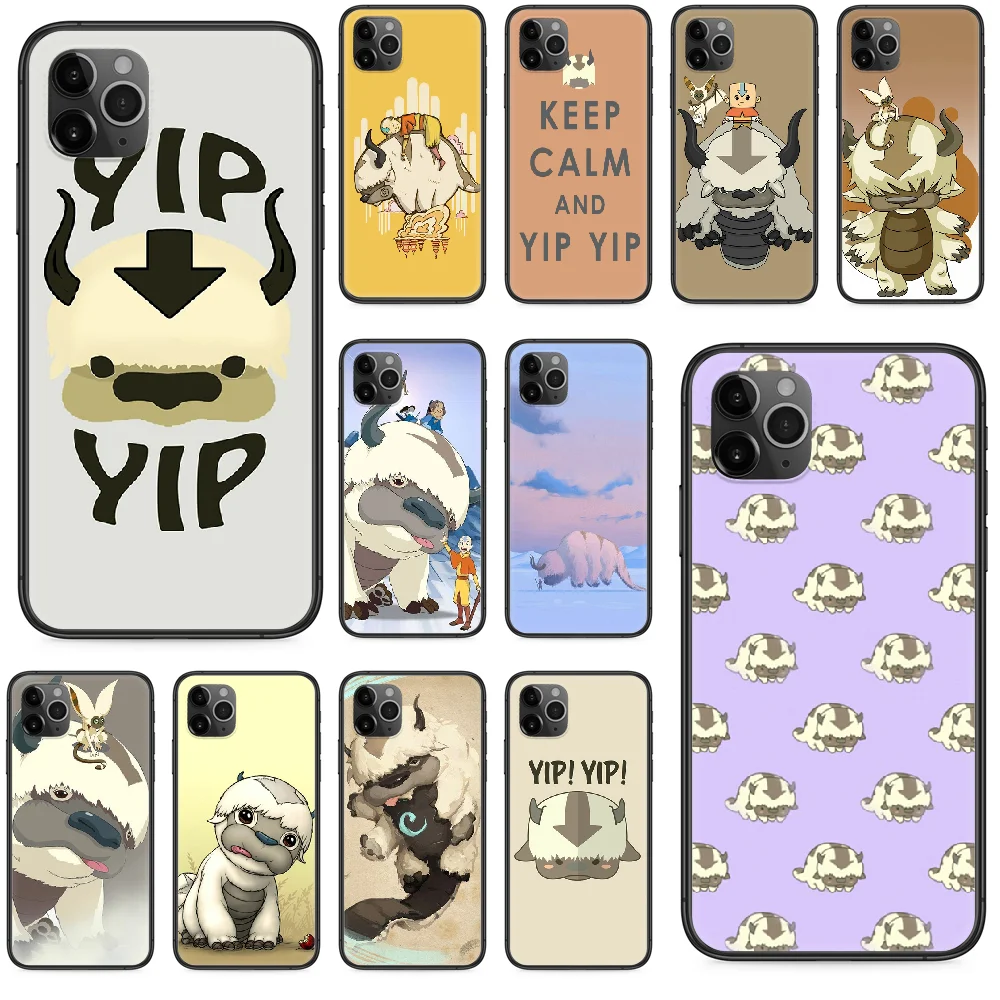 Чехол для телефона Appa Yip Avatar iphone 4 4s 5 5S SE 5C 6 6S 7 8 plus X XS XR 11 PRO MAX 2020 черный чехол