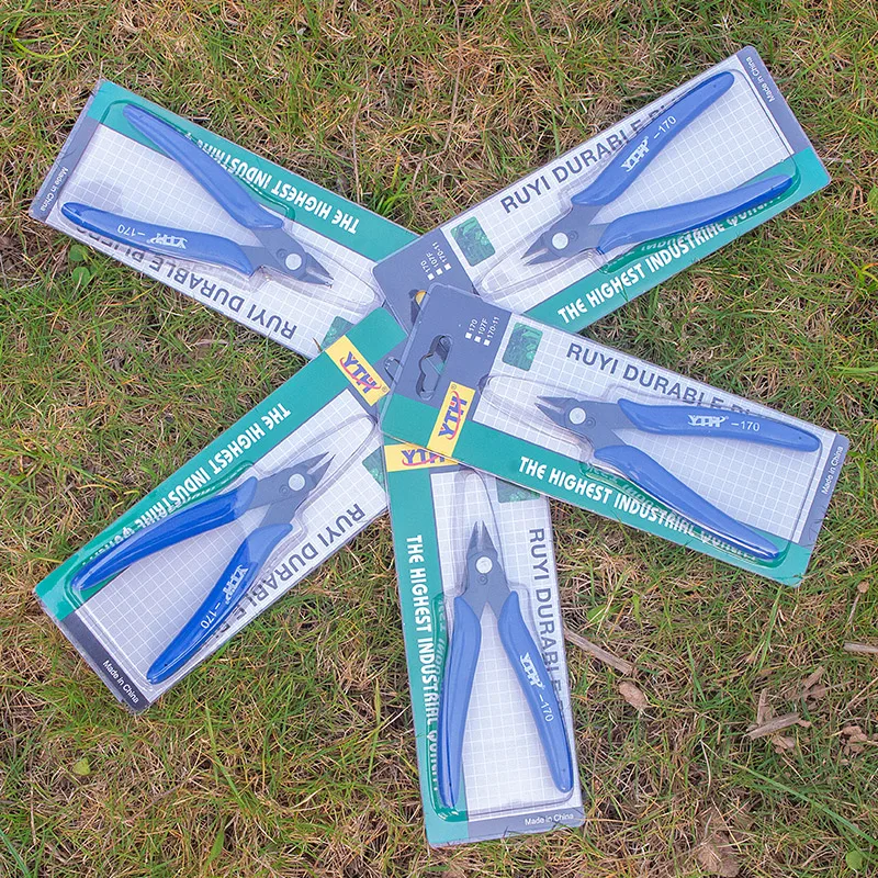 YTH диагональные плоскогубцы резак для проволоки Клещи зачистки проводов мини