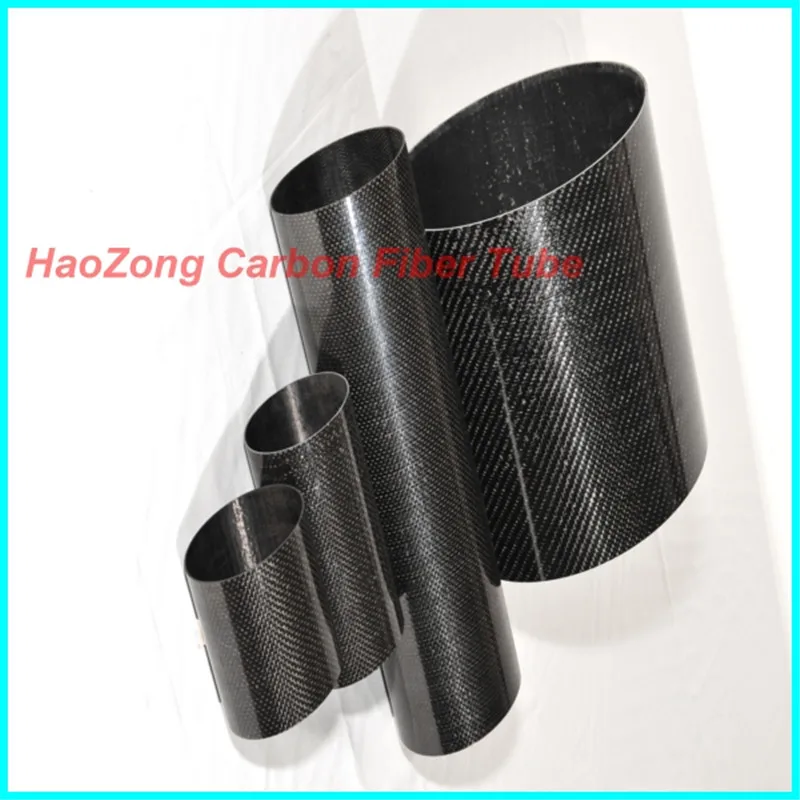 2 pcs 40MM OD x 37MM IDx500MM Carbon Fiber Tube 3k with 100% full carbon (Roll Wrapped) Quadcopter Hexacopter Model 40*37 | Игрушки и