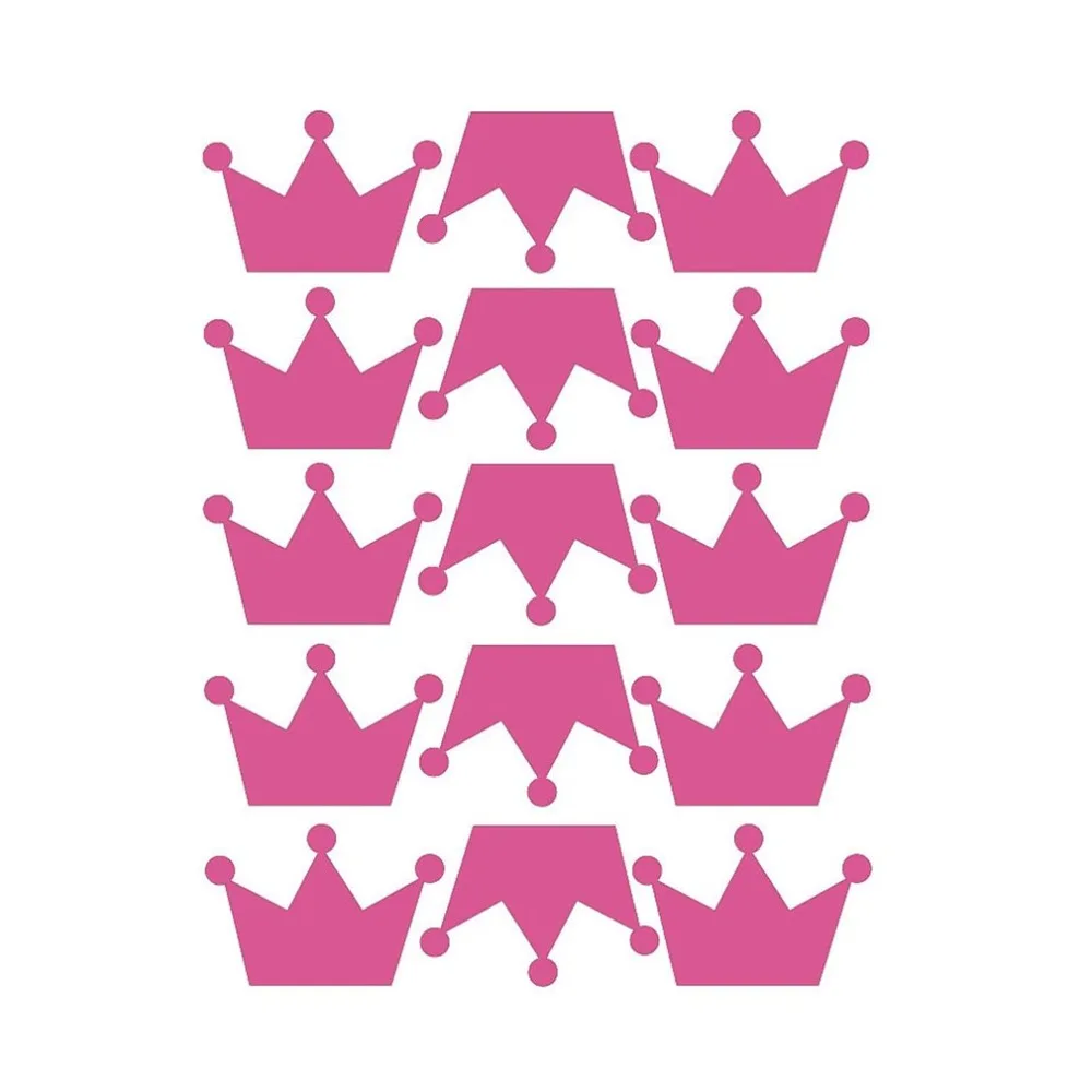 Креативная Принцесса Корона Наклейка на стену милые красивые украшения для дома
